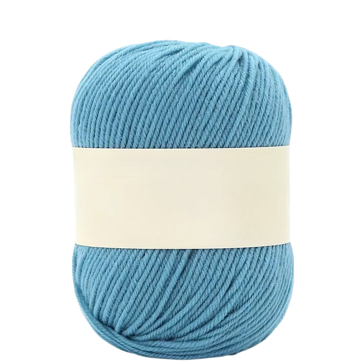 Worsted 100% Merino Wool Yarn for Hand Knitting & Crochet Projects, 50 Grams/1.76oz 131.23 Yards
