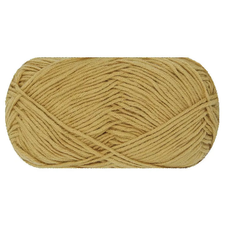 Soft Cotton Acrylic Yarn for Crochet and Knitting, 40 Grams/1.41oz 142 yards
