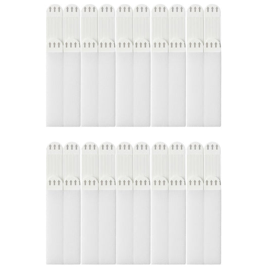 Large Heavy Duty Picture Hanging Strips 20lb Damage Free Wall Adhesive 19 x 92mm White