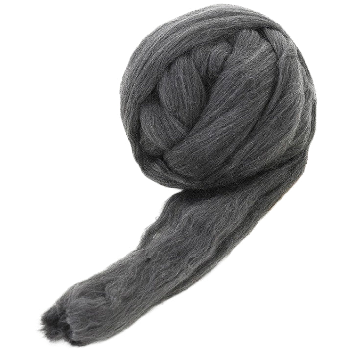 100g Wool Roving 8cm Thick Natural Fiber for Needle Felting Spinning Weaving and DIY Craft Projects