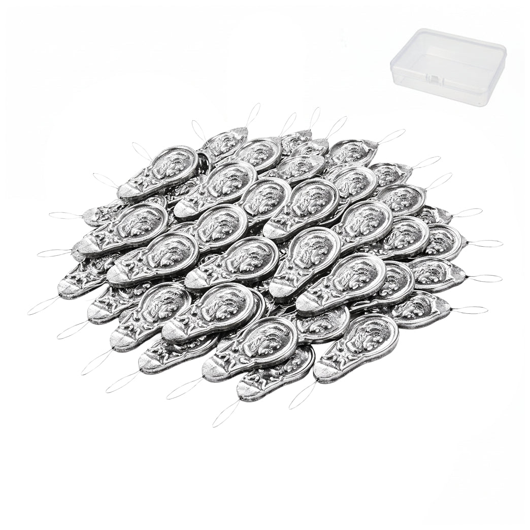 Aluminum Needle Threader Tool with Storage Case for Hand Sewing Cross Stitch Knitting Quilting Crafts