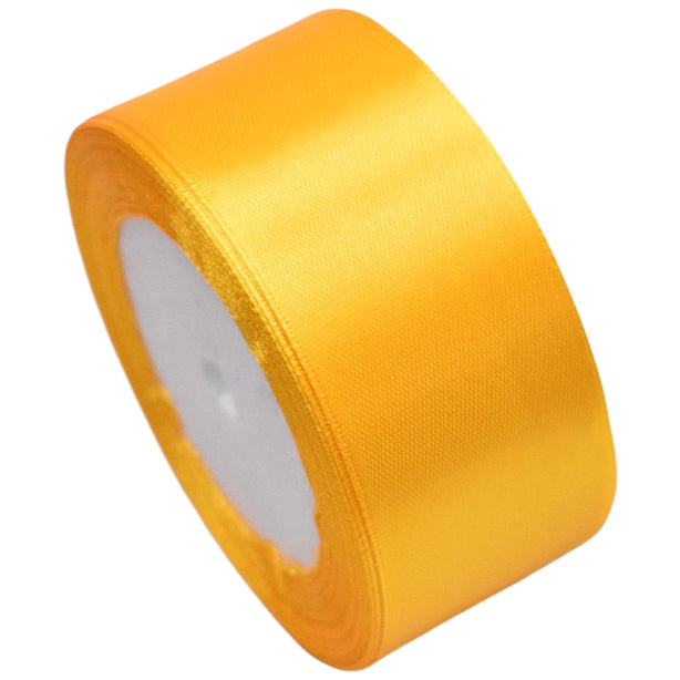 Satin Ribbon Single Faced 1.5 Inch Wide 25 Yards Polyester Fabric for Bows, Crafts, and Decorations.
