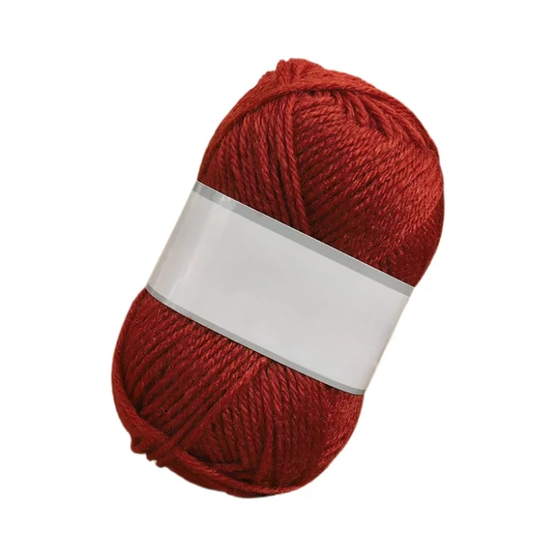 Worsted Acrylic Yarn for Blankets – Hand Knitting and Crochet Yarn, 50g/1.76oz 109 Yards