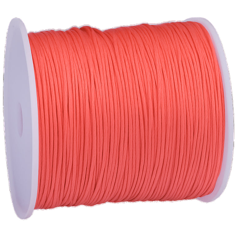 1mm Cotton Waxed Cord 175 Yards String for Jewelry Making, Beading, and Bracelets