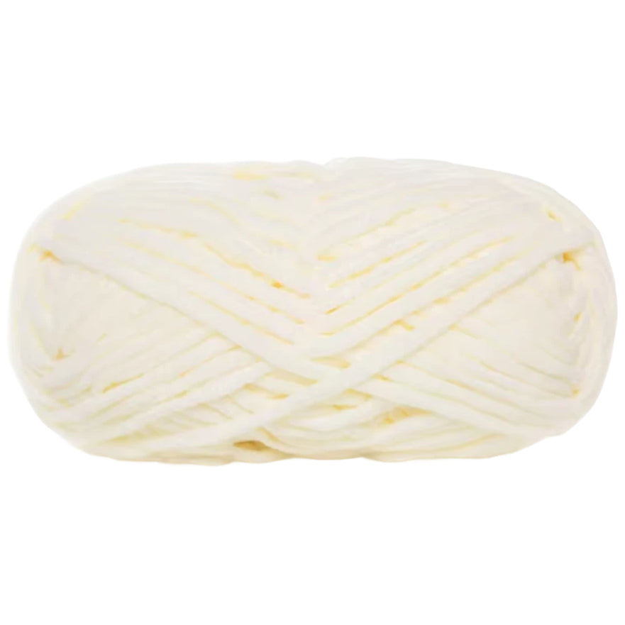 Soft Velvet Chenille Yarn for Crocheting, 100g/3.53oz, 74.3 Yards, Baby Blanket Yarn