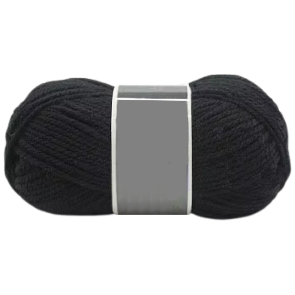 Bulky Merino Wool and Acrylic Blended Knitting Yarn for Craft Projects, 100 Grams/3.53oz 120 Yards