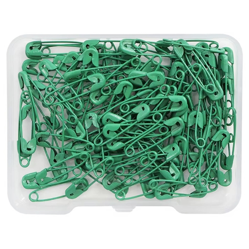 120Pcs Mini Safety Pins 19mm for Sewing, Tagging, Crafts, Jewelry Making, and Clothing Repairs