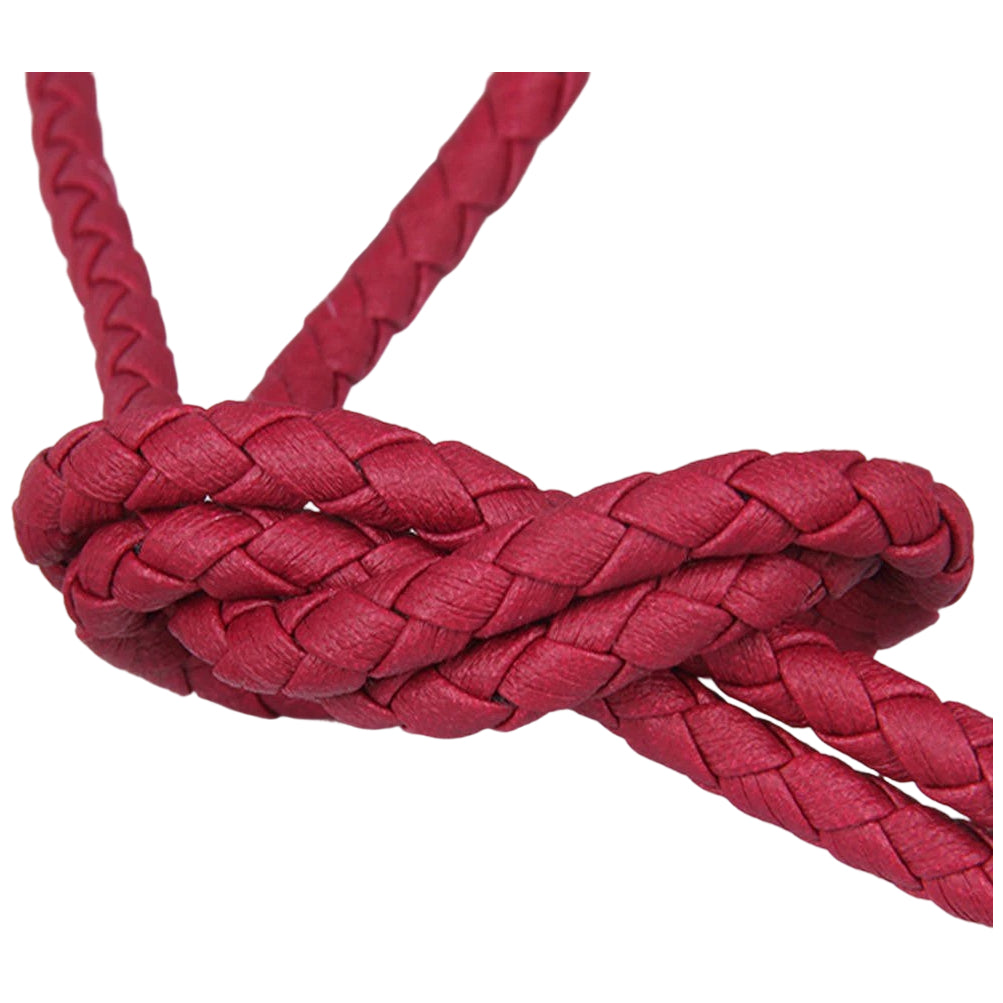 3mm x 10m Braided PU Leather Cord for Keychains, Jewelry Making, Bracelets, and Craft Projects