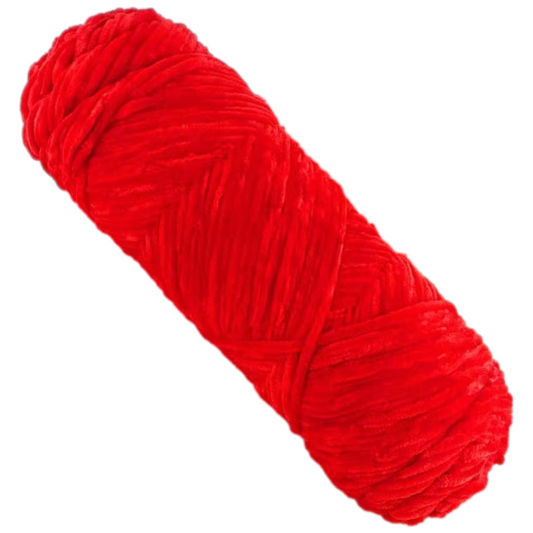 Super Soft Velvet Chenille Yarn 100 Grams/3.52oz 147.64 Yards for Knitting, Crocheting, Blankets and Amigurumi