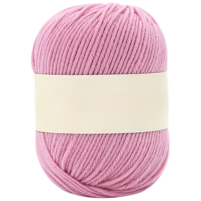 Worsted 100% Merino Wool Yarn for Hand Knitting & Crochet Projects, 50 Grams/1.76oz 131.23 Yards
