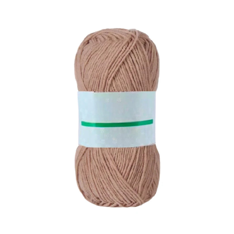 Premium Cotton Yarn – Soft, Super Fine #1 for Crochet & Knitting, 50 Grams/1.76oz 186 Yards