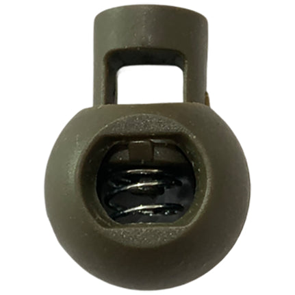 Plastic Spring Cord Locks for Drawstrings Paracord Toggles Elastic Shoelaces Hoodies and Bags, Pack of 10