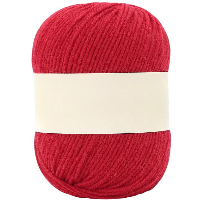 Worsted 100% Merino Wool Yarn for Hand Knitting & Crochet Projects, 50 Grams/1.76oz 131.23 Yards