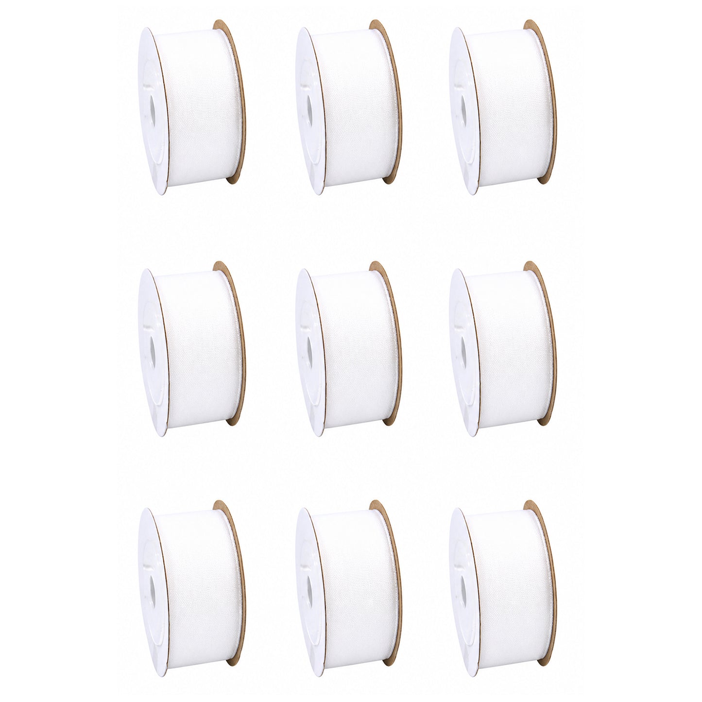 Ribbon Set for Gift Wrapping Weddings Crafts Bows and DIY Decorations, Pack of 9