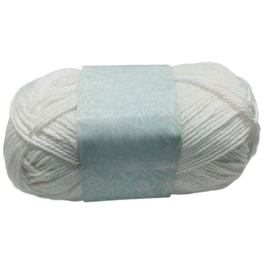 Soft Bamboo Cotton Blend Knitting Yarn for Handmade Crafts, 50 Grams/1.76oz 120.30 Yards