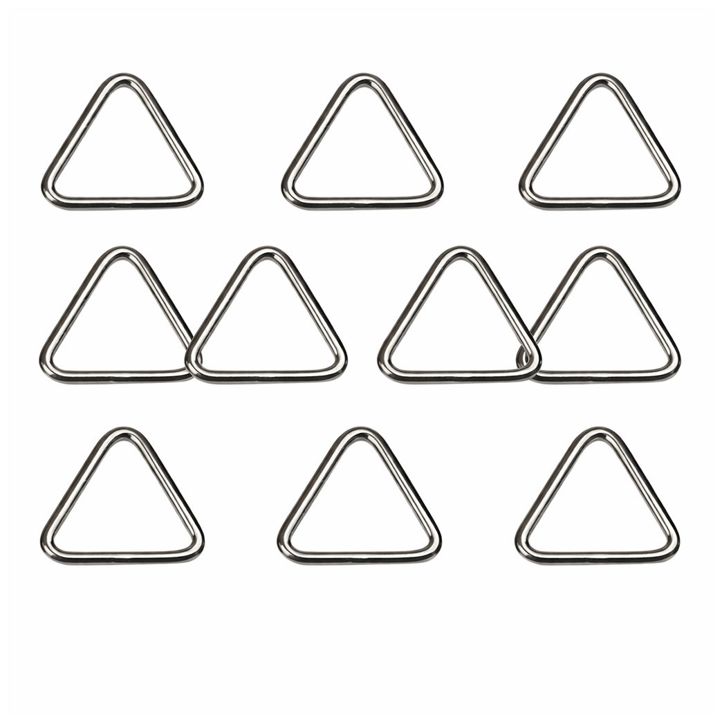 Heavy Duty Stainless Steel D Ring Welded Solid for Dog Collars Straps and Camping Gear