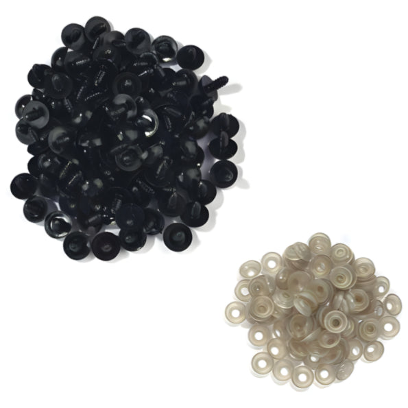 Suitable for DIY amigurumi doll making, plush toys, puppet crafts, stuffed animals, and crochet projects for hobbyists and craft enthusiasts.