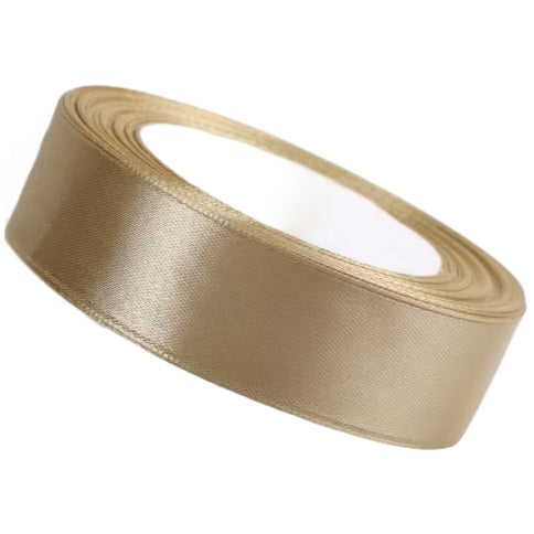 Single Face Polyester Satin Ribbon 1 Inch 25 Yards Solid Fabric for Gift Wrapping Bows and Decor