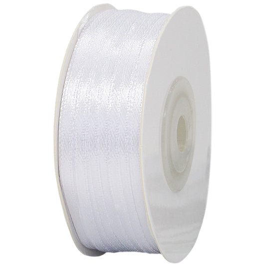 Double Face Satin Ribbon 100 Yards Polyester Fabric Ribbon for Gift Wrapping, Crafts, and Wedding Decor