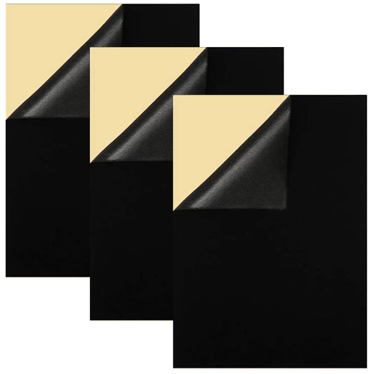 Self Adhesive Felt Sheets A4 Polyester 1mm Thick for Crafts Drawer Lining and DIY Projects