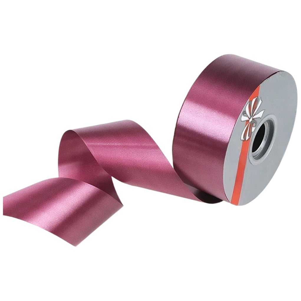 100 Yards Double Faced Cream Satin Ribbon for Gift Wrapping and Wedding Decorations