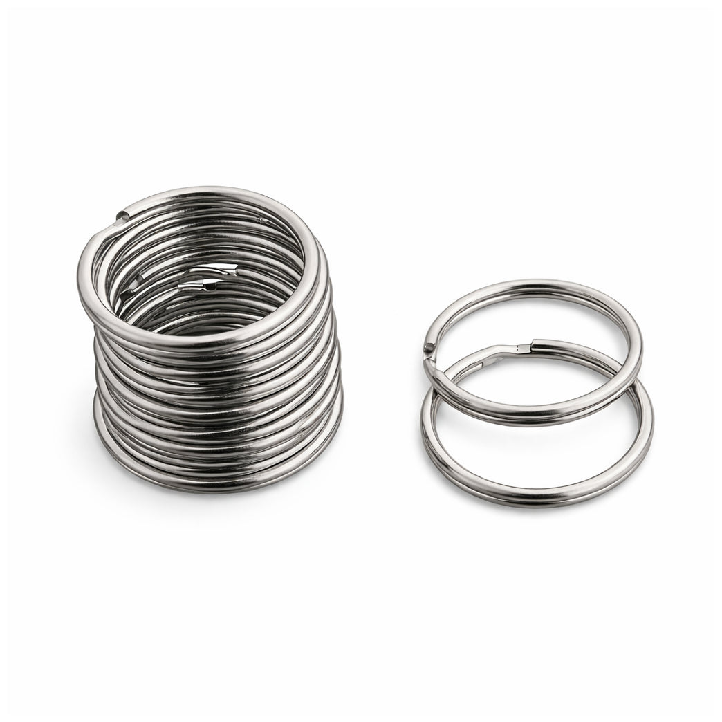 Split Key Rings Bulk for Keychains Jewelry Making and DIY Crafts, Pack of 100