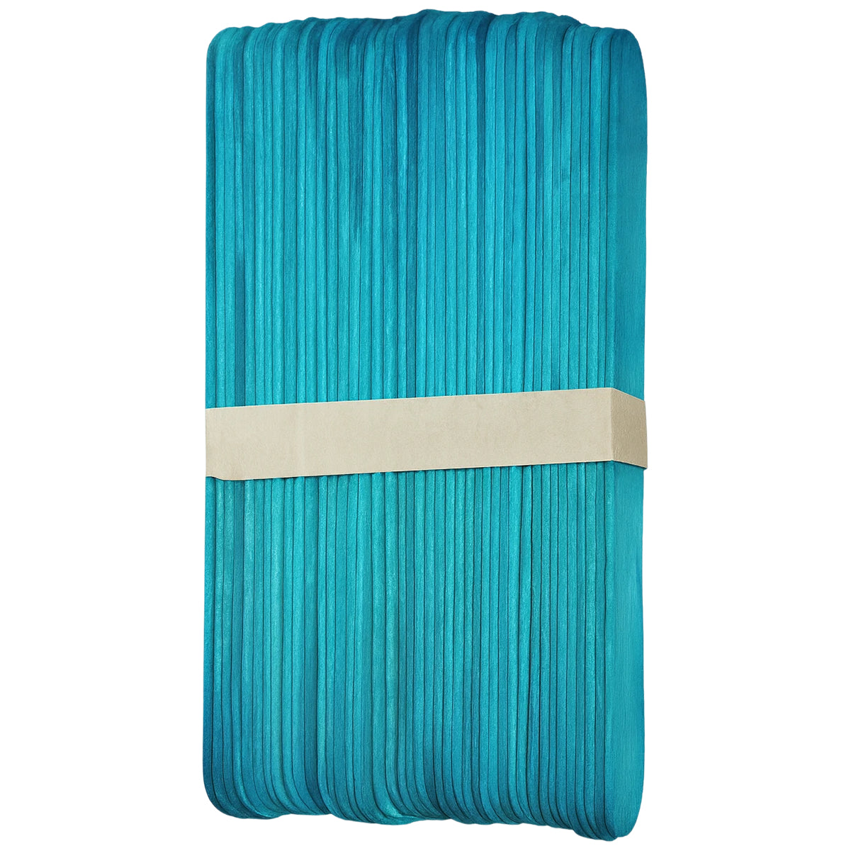 Jumbo Wooden Craft Sticks 8 Inch Natural Wood for Waxing, Popsicles, Crafts, and DIY Projects, Pack of 60