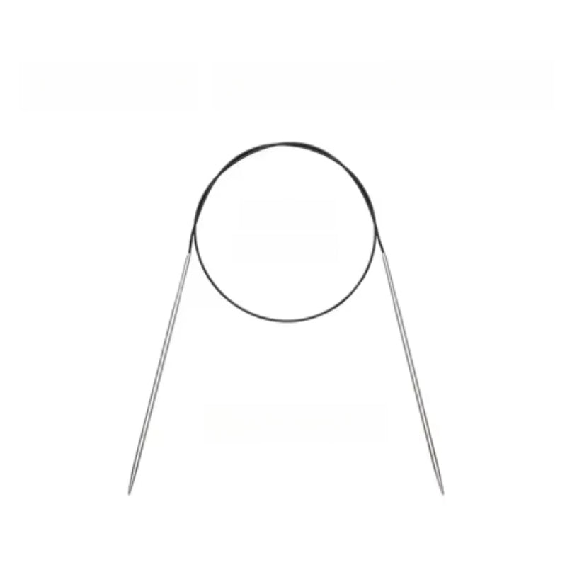 Stainless Steel Circular Knitting Needles 100cm – Durable, Precision-Fit Knitting Needle Sizes