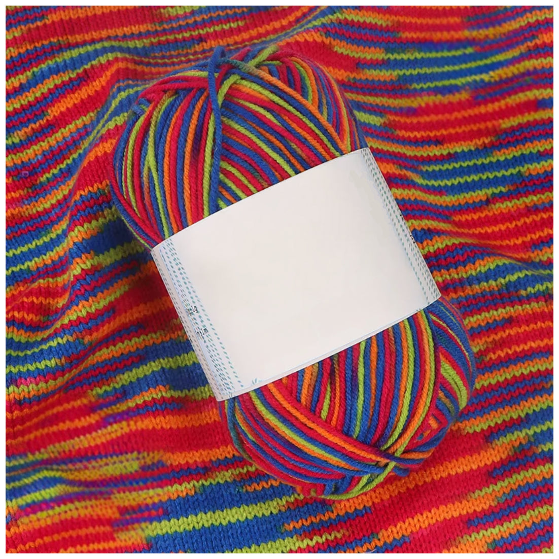 Soft Acrylic Variegated Baby Yarn – Fingering Weight for Knitting & Crochet, 50g/1.76oz 191 yards