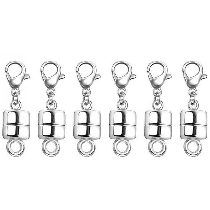 Strong Magnetic Necklace Clasps and 14K Gold Silver Bracelet Converters for Women