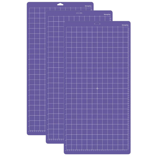 Non-Slip Flexible Cutting Mats for Crafts, Quilting, Sewing, Cardstock, Fabric, and DIY Project Use, Pack of 3