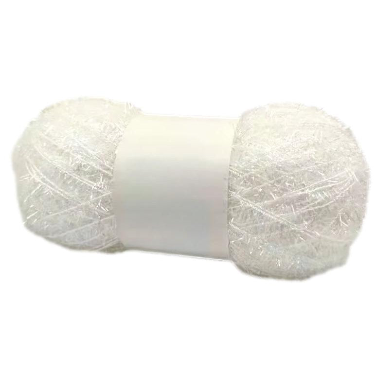 Sparkling Scrubby Yarn for Dishcloths 50g/1.76oz 109 Yards, Durable Polyester Yarn for Crocheting