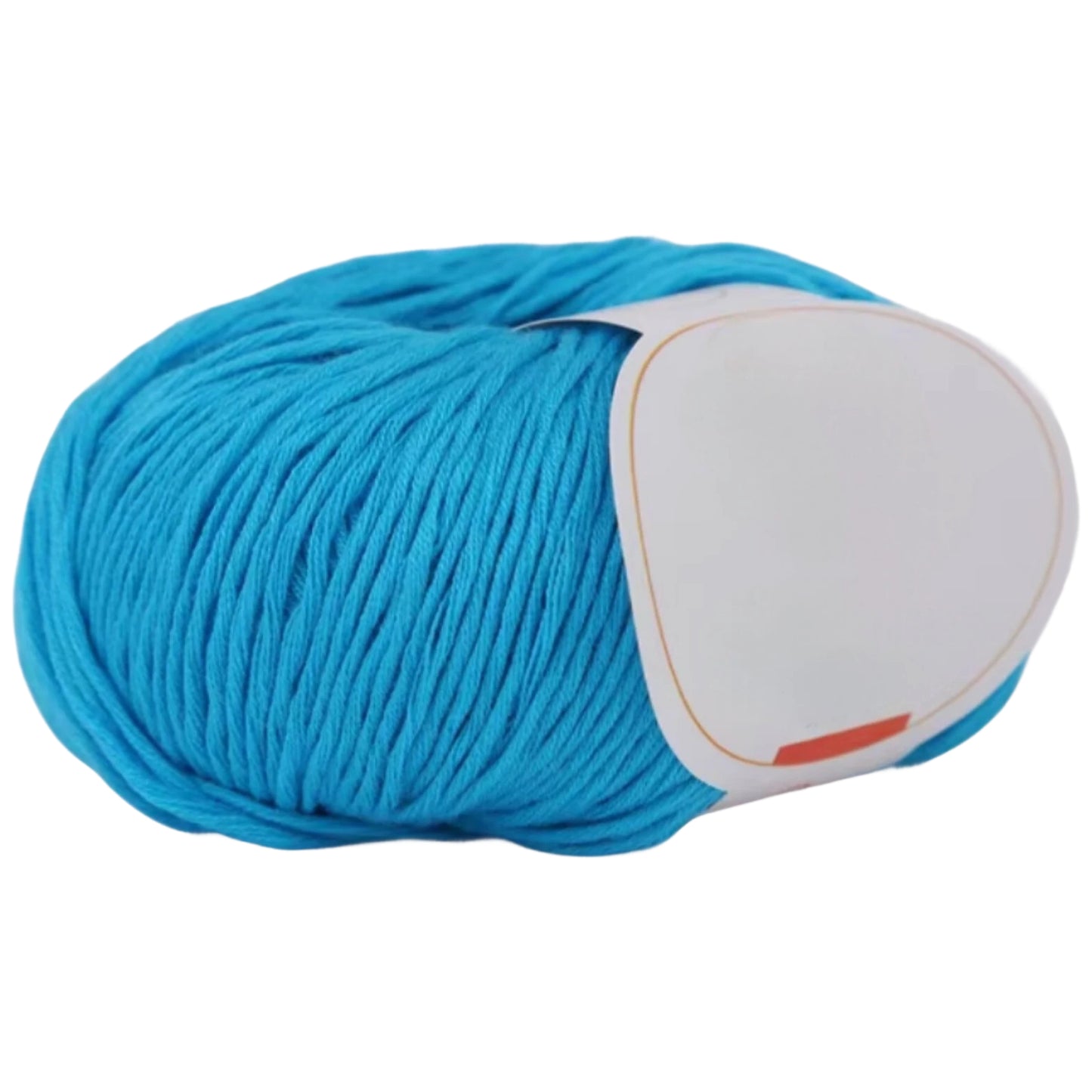 Pure Cotton Yarn 10 Strand Medium 3.5mm for Baby Crochet and Children Craft Projects, 50 Grams/1.76oz 153.11 Yards