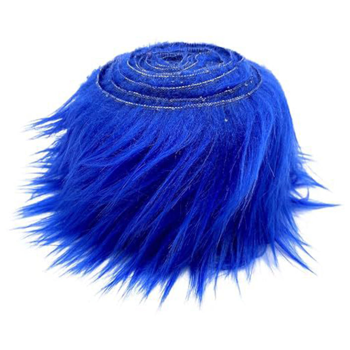 60 Inch Faux Fur Fabric Precut Strips Fluffy Craft Fur for Gnome Beards and Costumes