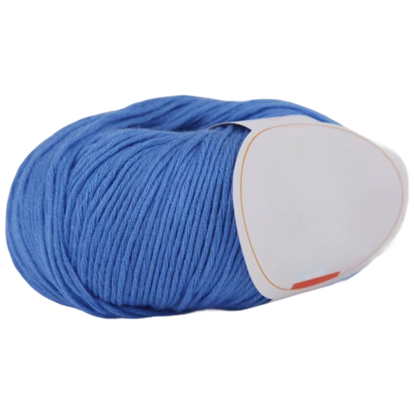 Pure Cotton Yarn 10 Strand Medium 3.5mm for Baby Crochet and Children Craft Projects, 50 Grams/1.76oz 153.11 Yards