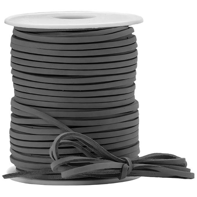 Faux Suede Leather Cord 50 Yards Flat Lace String for Jewelry Making Bracelets Crafts and DIY Projects