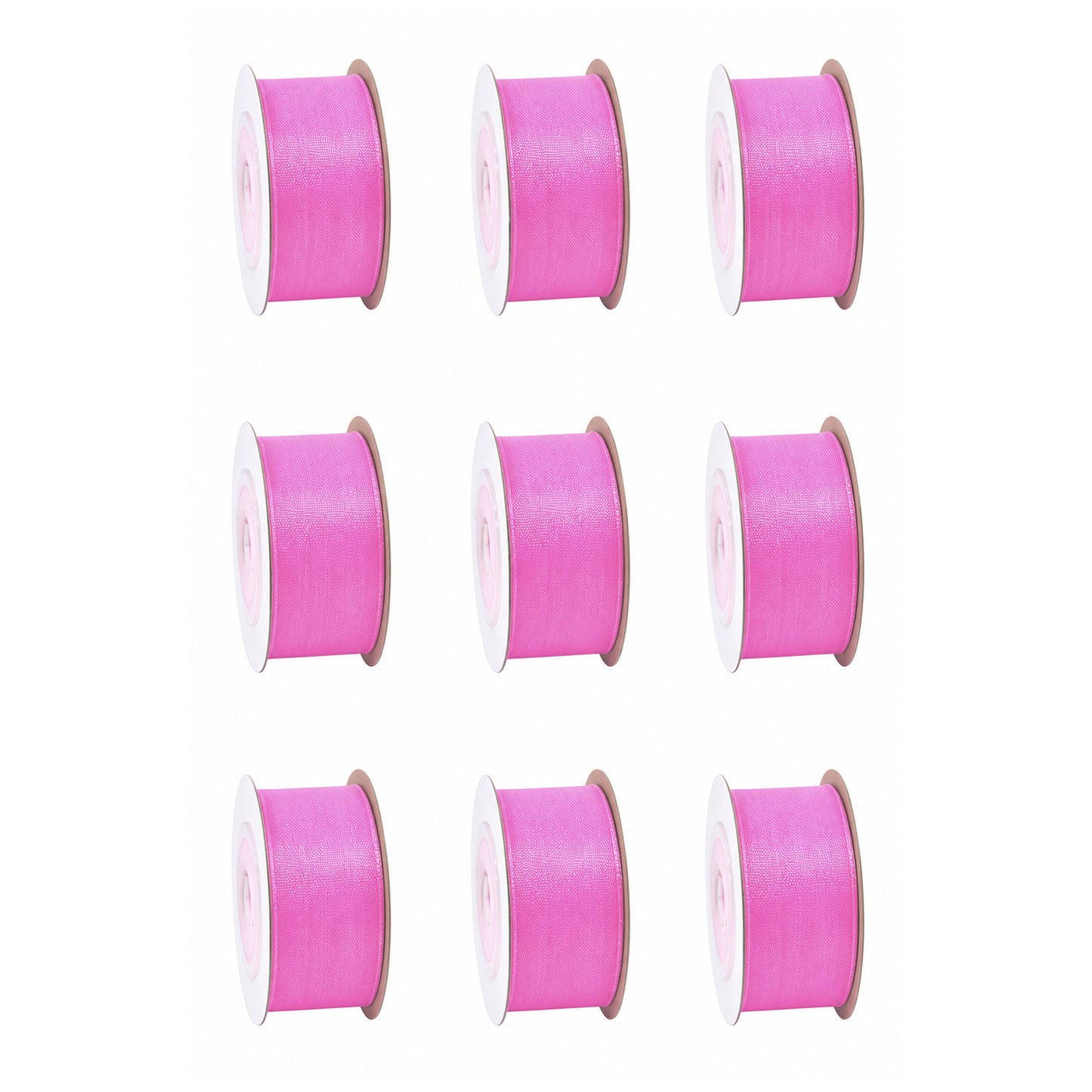 Ribbon Set for Gift Wrapping Weddings Crafts Bows and DIY Decorations, Pack of 9