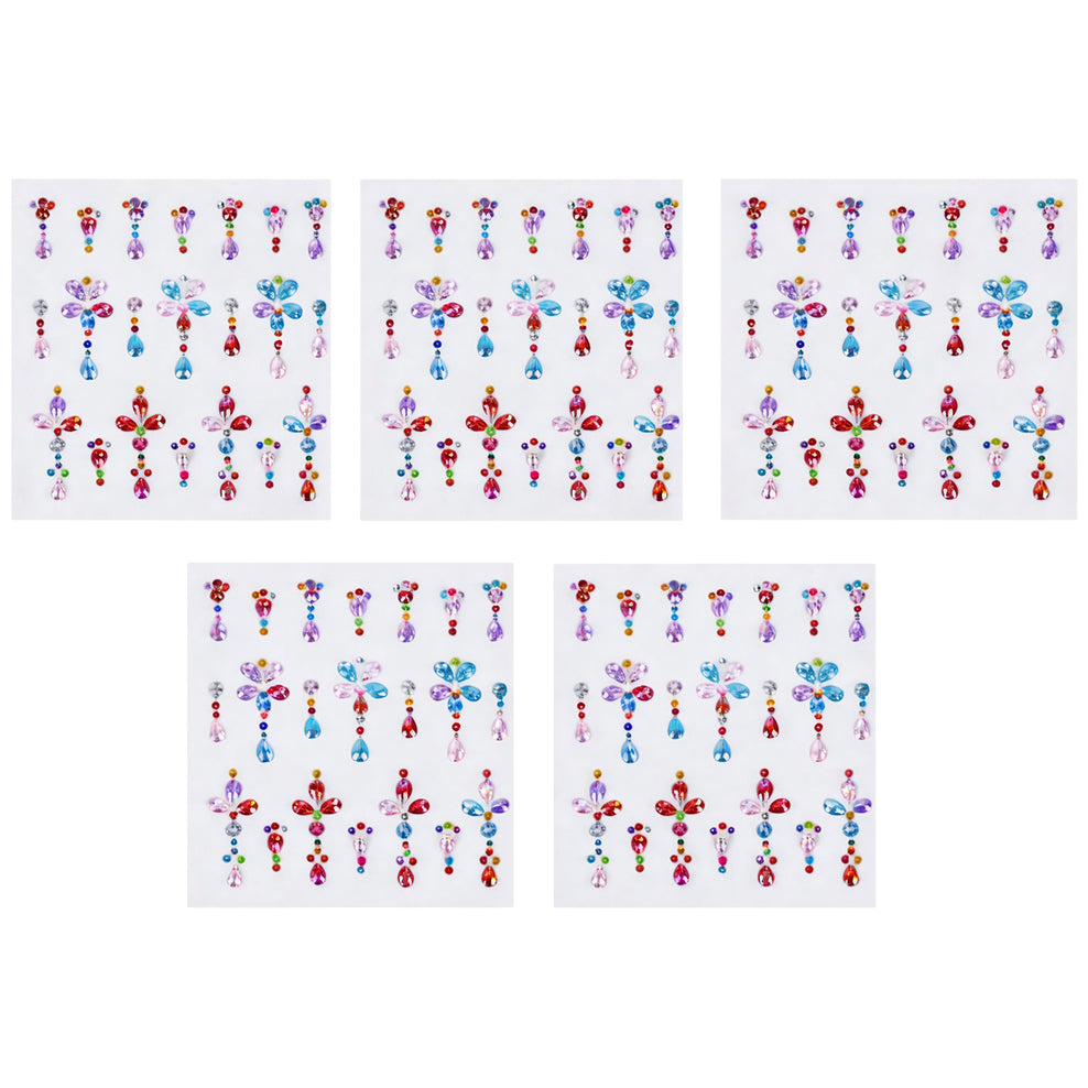 Acrylic Rhinestone Gem Stickers Sparkling Adhesive Jewels for Crafts Scrapbooking Makeup Decoration and DIY Projects