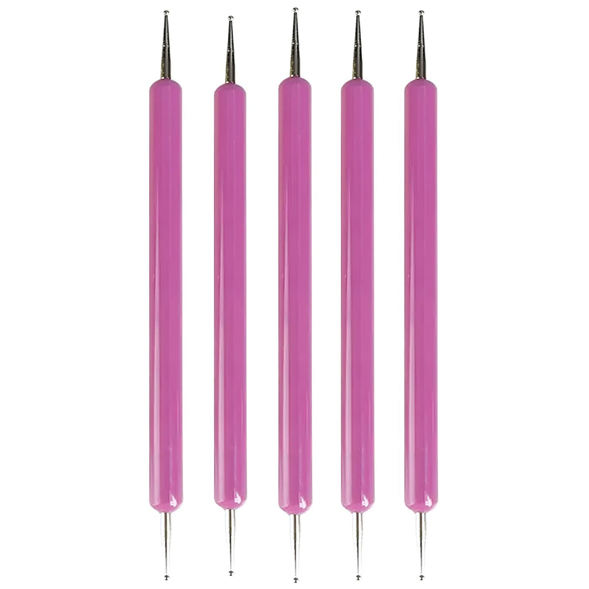 Ball Tip Stylus Set for Tracing Embossing Nail Art Clay Sculpting and Drawing Tools, Pack of 5