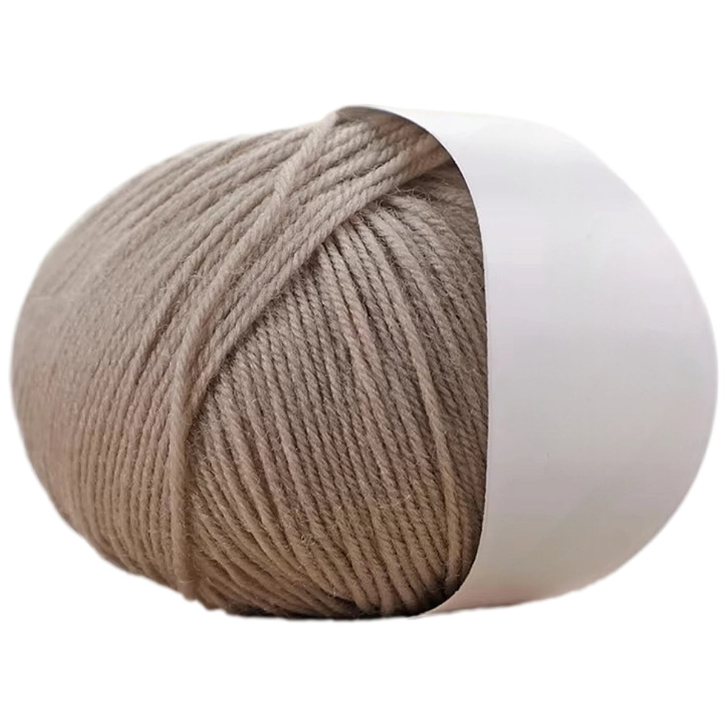 Merino Wool Yarn 3 Ply for Knitting and Crochet Soft Lightweight Scarf Craft Material, 50 Grams/1.76oz 273 yards
