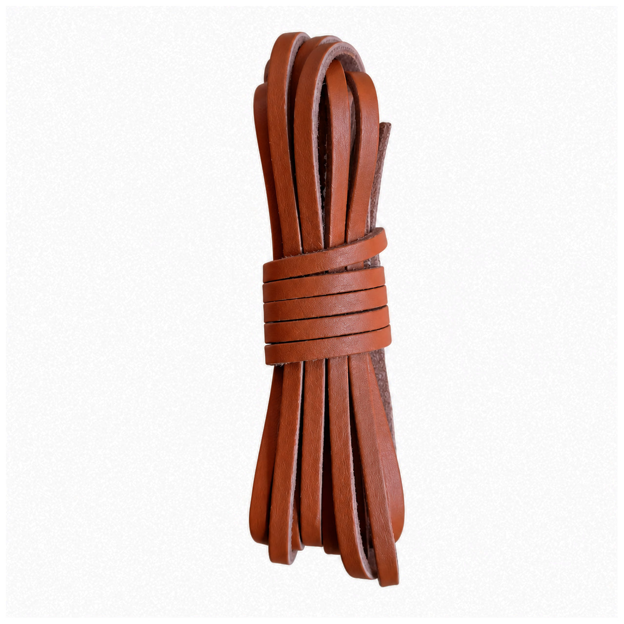 Flat Genuine Leather Cord Strip for Jewelry Braiding Crafts Shoelace Repair Sewing and Leatherworking Projects