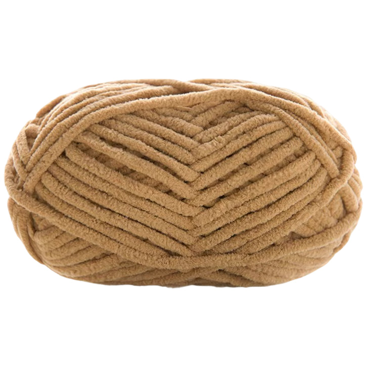 Polyester Super Bulky Yarn for Crochet, Knitting, and DIY Crafts, 50 Grams/1.76oz 60.15 yards
