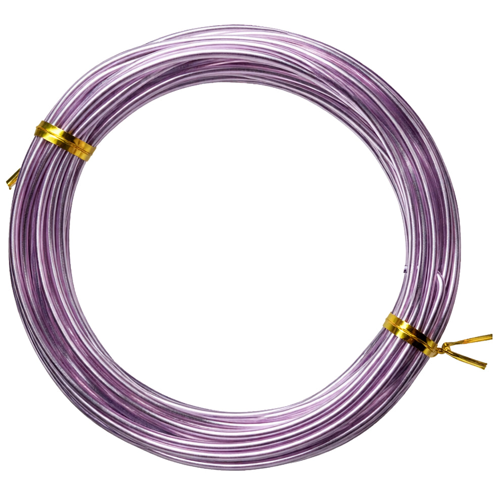 Aluminum Craft Wire 98.5 feet Bendable Metal Wire 1mm (18 Gauge) for Jewelry Making Sculpting Floral Wreath and DIY Crafts