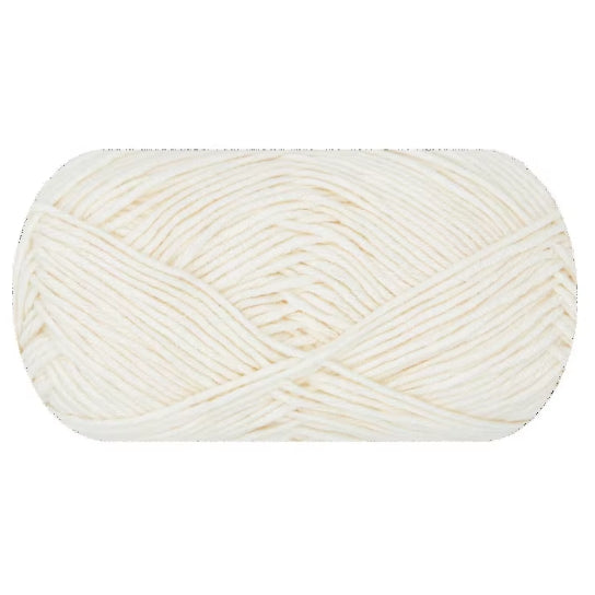 Soft Cotton Acrylic Yarn for Crochet and Knitting, 40 Grams/1.41oz 142 yards