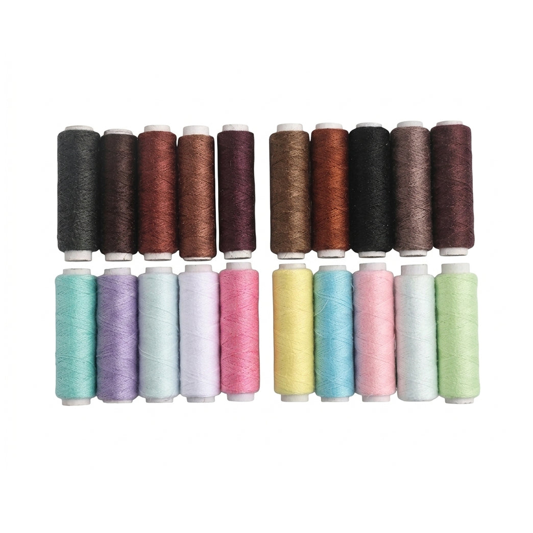 Sew-All Thread Set, 100m Spools for Sewing, Quilting, Mending, and DIY Crafts, Pack of 20