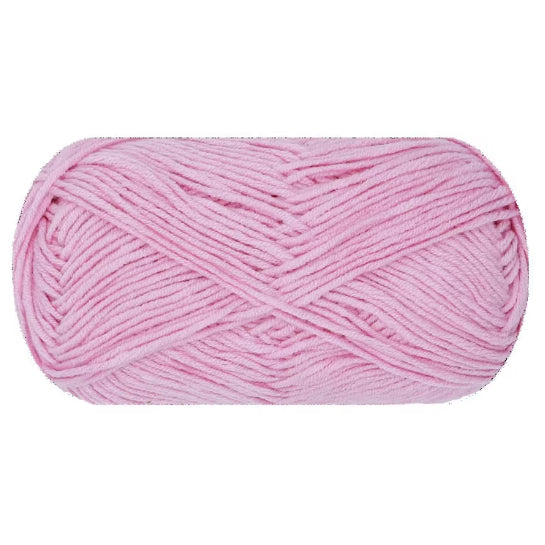 Soft Cotton Acrylic Yarn for Crochet and Knitting, 40 Grams/1.41oz 142 yards