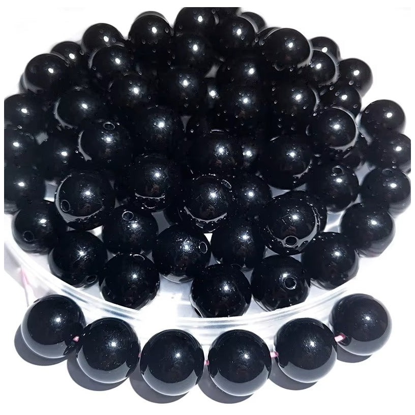 6mm Matte Acrylic Round Beads for Jewelry Making, Bracelets, Necklaces, and DIY Crafts, Pack of 4300