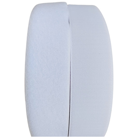 Sew On Hook and Loop Tape Strips 2 Inch Wide Non Adhesive Interlocking Fastener Roll 27 Feet