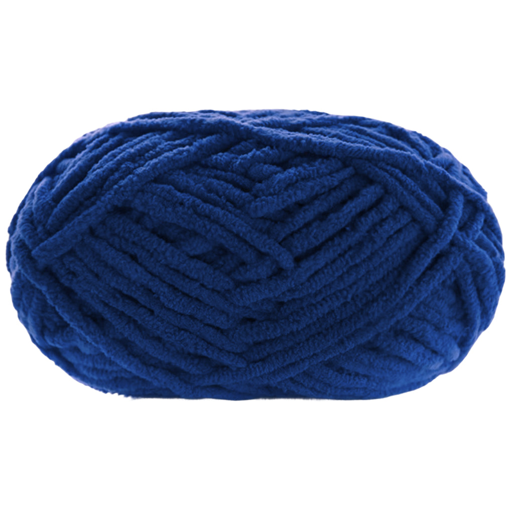 Super Bulky Chenille Velvet Yarn – Size 6 Fluffy Plush Yarn for Crocheting, Amigurumi, and Baby Blankets, 100g/3.53oz 120 yards