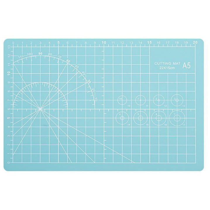 A5 Self Healing Cutting Mat 8x6 Inch Double Sided Craft Board for Sewing and Quilting